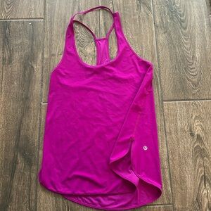 Lululemon magenta tank